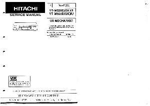 Сервисная инструкция Hitachi VT-M628E ― Manual-Shop.ru