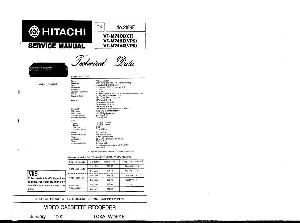 Сервисная инструкция HITACHI VT-M745E, VT-M746E ― Manual-Shop.ru