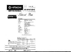 Сервисная инструкция Hitachi VT-M747E ― Manual-Shop.ru