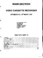 Сервисная инструкция Hitachi VT-MX211A