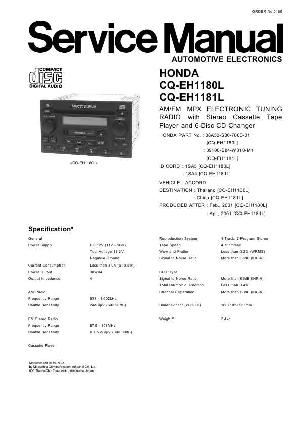 Service manual PANASONIC CQ-EH1180L, CQ-EH1181L ― Manual-Shop.ru