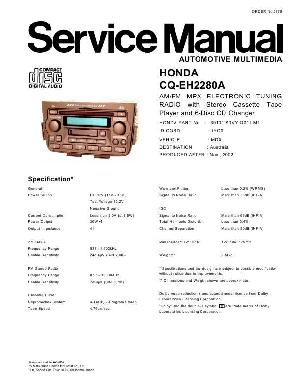 Service manual PANASONIC CQ-EH2280A ― Manual-Shop.ru