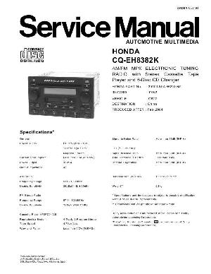 Сервисная инструкция PANASONIC CQ-EH8382K ― Manual-Shop.ru