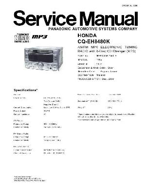 Service manual PANASONIC CQ-EH8480K ― Manual-Shop.ru