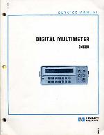Сервисная инструкция HP (Agilent) 3468A DIGITAL MULTIMETER