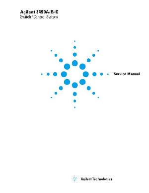 Service manual HP (Agilent) 3499A B C SWITCH CONTROL SYSTEM VOL1 ― Manual-Shop.ru