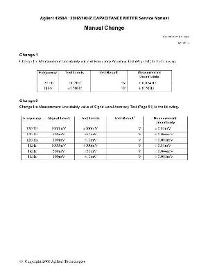 Service manual HP (Agilent) 4268A CAPACITANCE METER ― Manual-Shop.ru