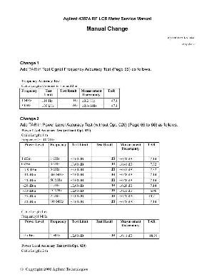 Сервисная инструкция HP (Agilent) 4287A LCR METER ― Manual-Shop.ru