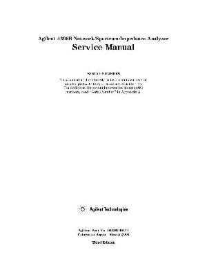 Сервисная инструкция HP (Agilent) 4396B ― Manual-Shop.ru