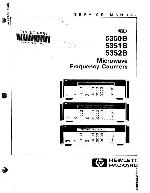 Сервисная инструкция HP (Agilent) 5350 5351 5352B FREQUENCY COUNTER