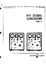Сервисная инструкция HP (Agilent) 608E SIGNAL GENERATOR