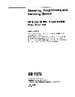 Service manual HP (Agilent) 8112A PULSE GENERATOR