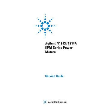 Сервисная инструкция HP (Agilent) N1913 N1914A POWER METER ― Manual-Shop.ru