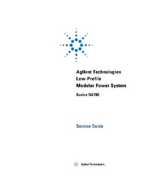 Сервисная инструкция HP (Agilent) N6700 SERIES MODULAR POWER SYSTEM ― Manual-Shop.ru