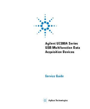 Сервисная инструкция HP (Agilent) U2300A USB MULTIFUNCTION DATA ACQUISITION ― Manual-Shop.ru