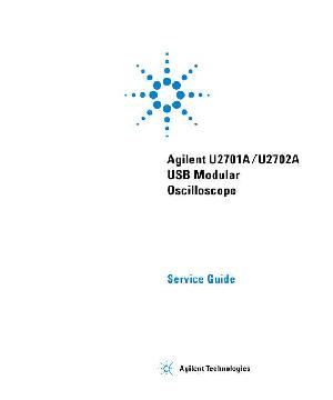 Сервисная инструкция HP (Agilent) U2701A U2702A OSCILLOSCOPE ― Manual-Shop.ru