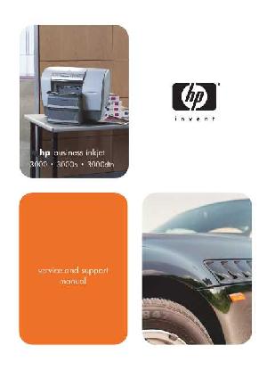 Service manual HP BUSINESS INKJET 3000DTN ― Manual-Shop.ru