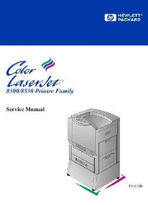 Service manual HP COLOR-Laserjet-8500, Laserjet 8550 ― Manual-Shop.ru