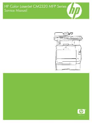 Service manual HP Color-LaserJet-CM2320MFP ― Manual-Shop.ru