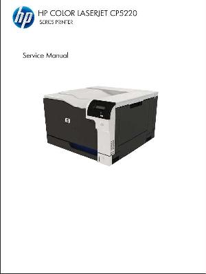 Service manual HP Color-LaserJet-CP5220 ― Manual-Shop.ru