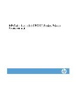 Service manual HP Color-LaserJet-CP5220