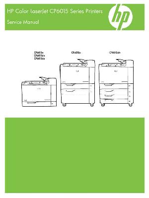 Service manual HP Color-LaserJet-CP6015 ― Manual-Shop.ru