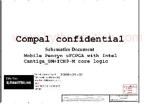 Schematic HP CQ40 (COMPAL LA-4101P) ― Manual-Shop.ru