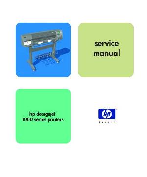 Service manual HP DESIGNJET-1000 ― Manual-Shop.ru