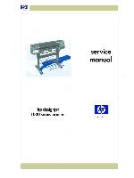 Service manual HP DESIGNJET-1000
