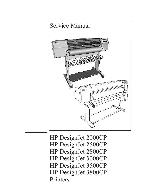 Service manual HP DESIGNJET-2000CP, DESIGNJET 2500CP, DESIGNJET 2800CP