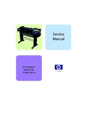 Service manual HP Designjet-4000, 4020 ― Manual-Shop.ru