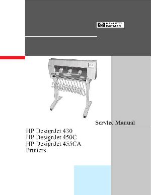 Service manual HP DESIGNJET-430, 450C, 455CA ― Manual-Shop.ru