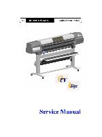 Service manual HP DESIGNJET-5000
