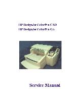 Service manual HP DESIGNJET-COLORPRO-GA-C7778A