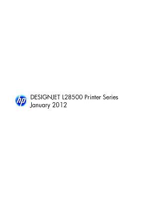 Сервисная инструкция HP DESIGNJET-L28500 ― Manual-Shop.ru