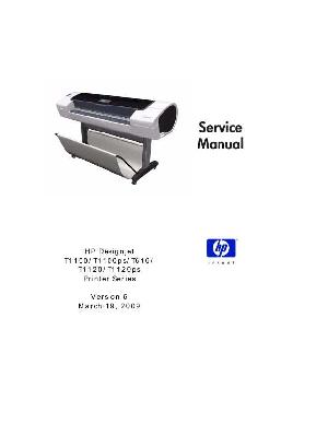 Service manual HP DESIGNJET-T1100, T1110, T610 ― Manual-Shop.ru