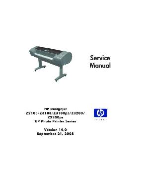 Service manual HP DESIGNJET-Z3200 ― Manual-Shop.ru