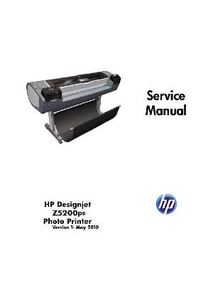 Service manual HP DESIGNJET-Z5200PS ― Manual-Shop.ru
