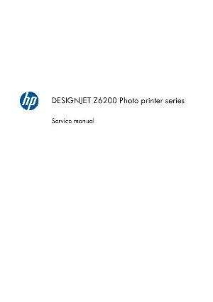 Service manual HP DESIGNJET-Z6200 ― Manual-Shop.ru