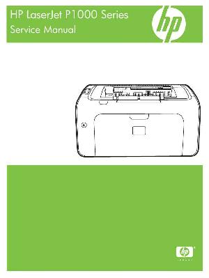 Сервисная инструкция HP Laserjet P1000, P1005, P1006, P1007, P1008 ― Manual-Shop.ru