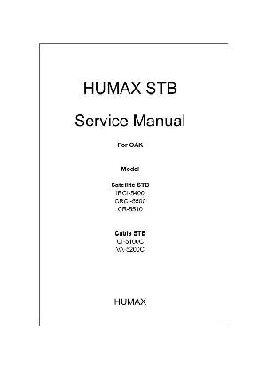 Service manual Humax VA-5200C ― Manual-Shop.ru