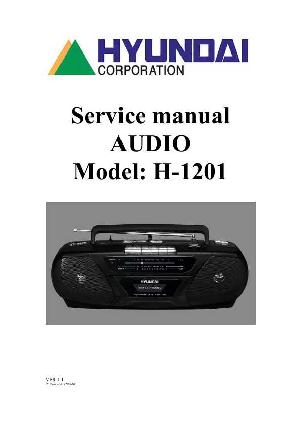 Service manual Hyundai H-1201 ― Manual-Shop.ru