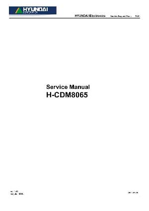 Service manual Hyundai H-CDM8065 ― Manual-Shop.ru