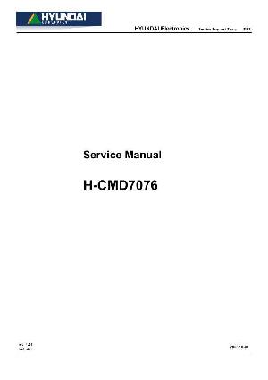 Service manual Hyundai H-CMD7076 ― Manual-Shop.ru