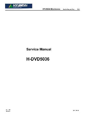 Service manual Hyundai H-DVD5036 ― Manual-Shop.ru