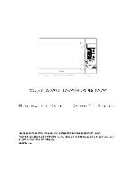 Service manual HYUNDAI H-MW1217