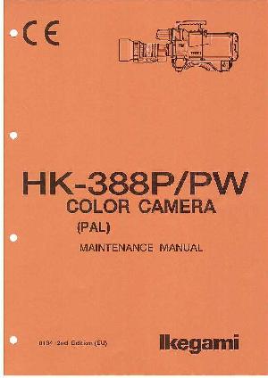 Service manual Ikegami HK-388P PW ― Manual-Shop.ru