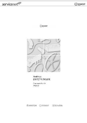 Сервисная инструкция INDESIT DFP-2741NX ― Manual-Shop.ru