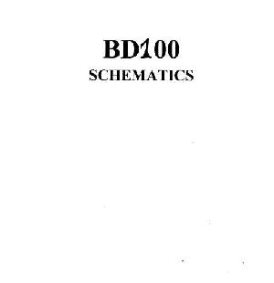Service manual Infinity BD100 (sch)  ― Manual-Shop.ru