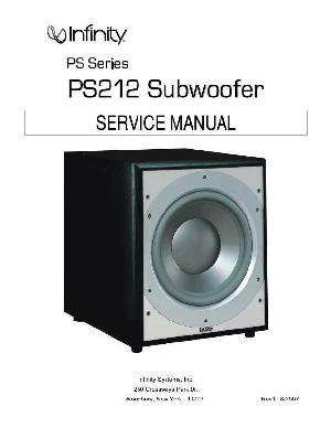 Service manual Infinity PS212 ― Manual-Shop.ru